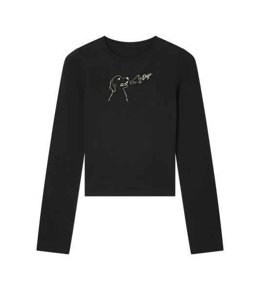 Digo Womens Fitted Long Sleeve Tee