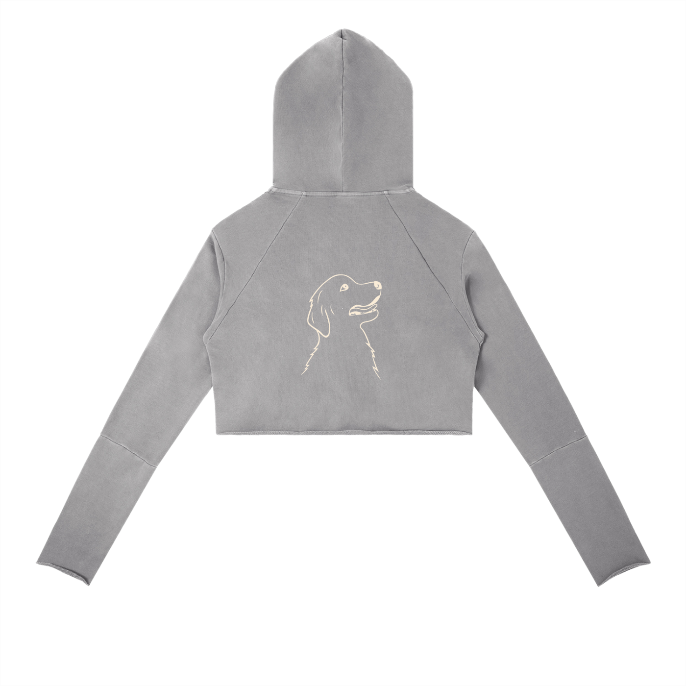 Digo Cropped Womens Hoodie