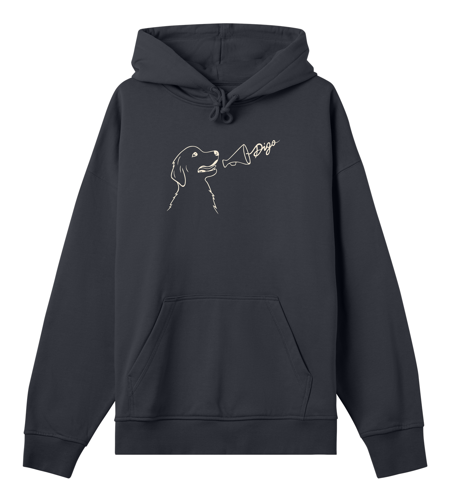 Digo Mens Boxy Hoodie