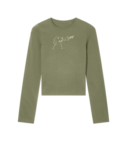 Digo Womens Fitted Long Sleeve Tee