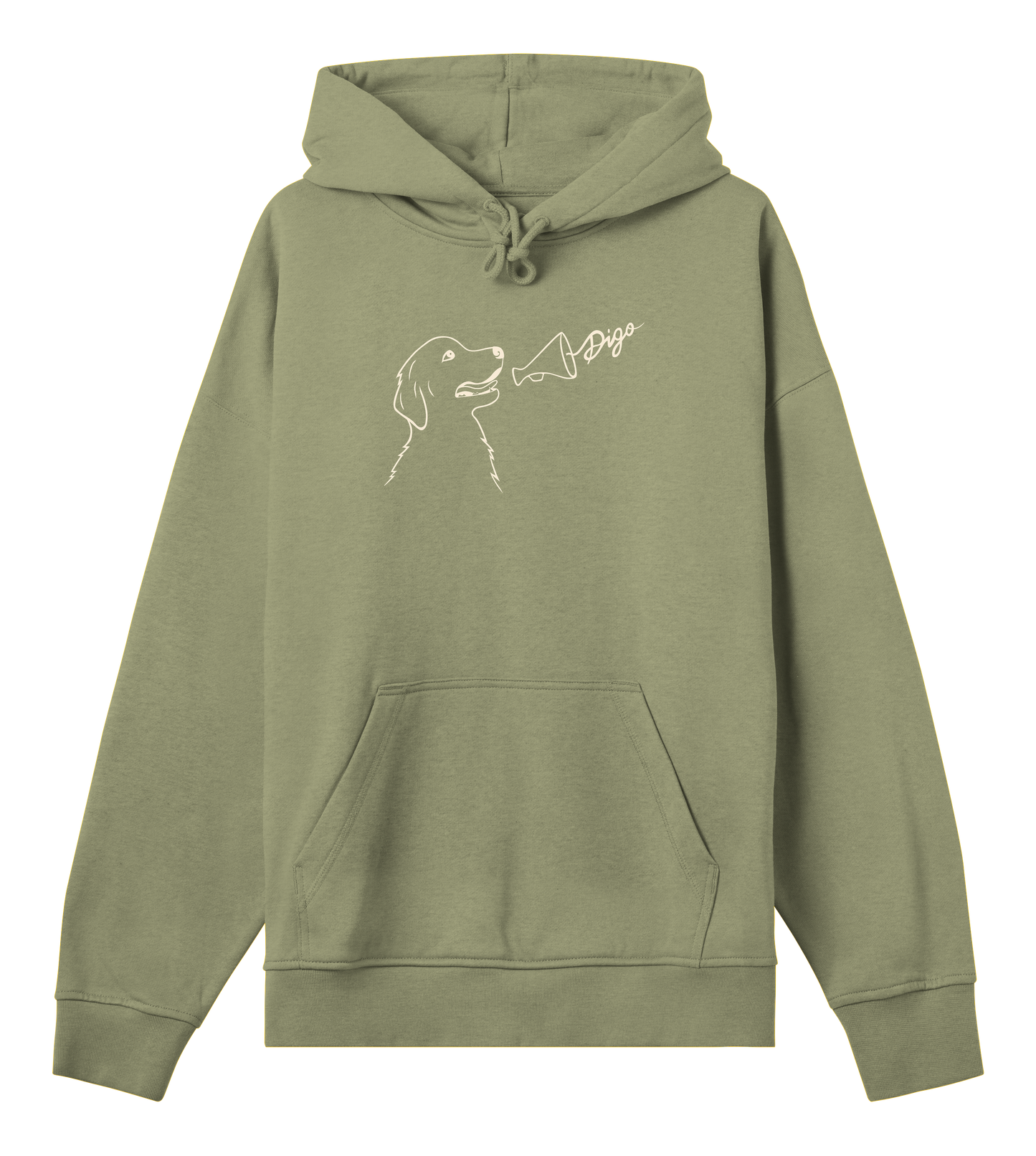 Digo Mens Boxy Hoodie