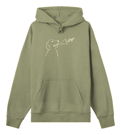 Digo Mens Boxy Hoodie